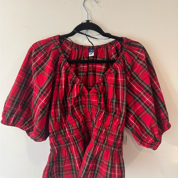 NWT! Old Navy Red Plaid Women's Top - Picture 4 of 4
